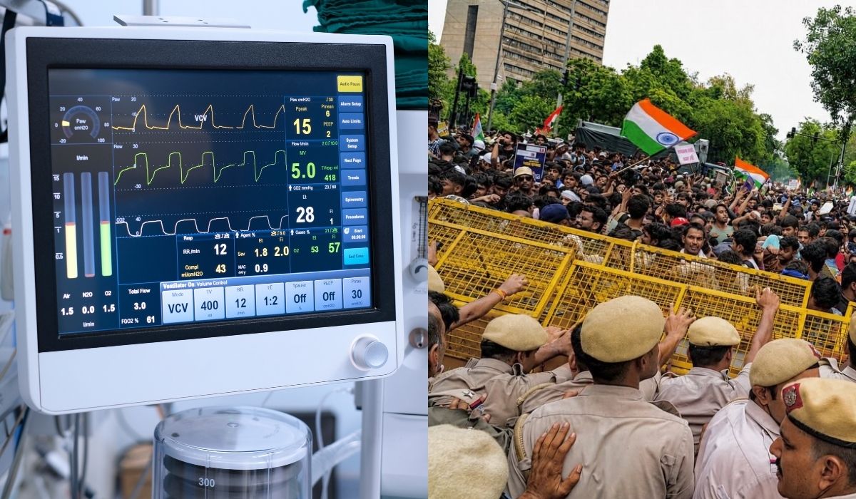 Delhi Protest: Student on Ventilator as Political Leaders Visit Hospital
